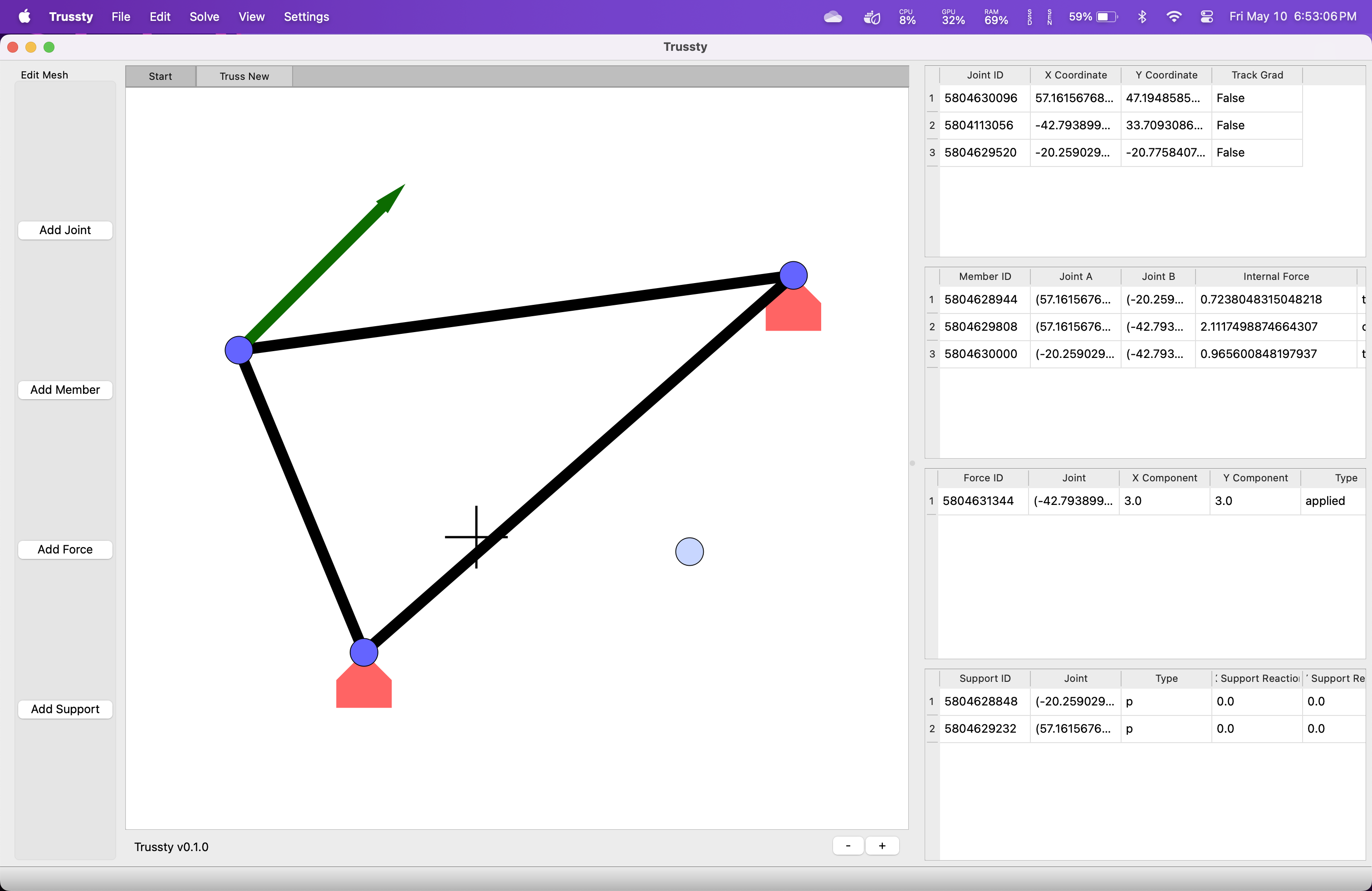 Truss Editor
